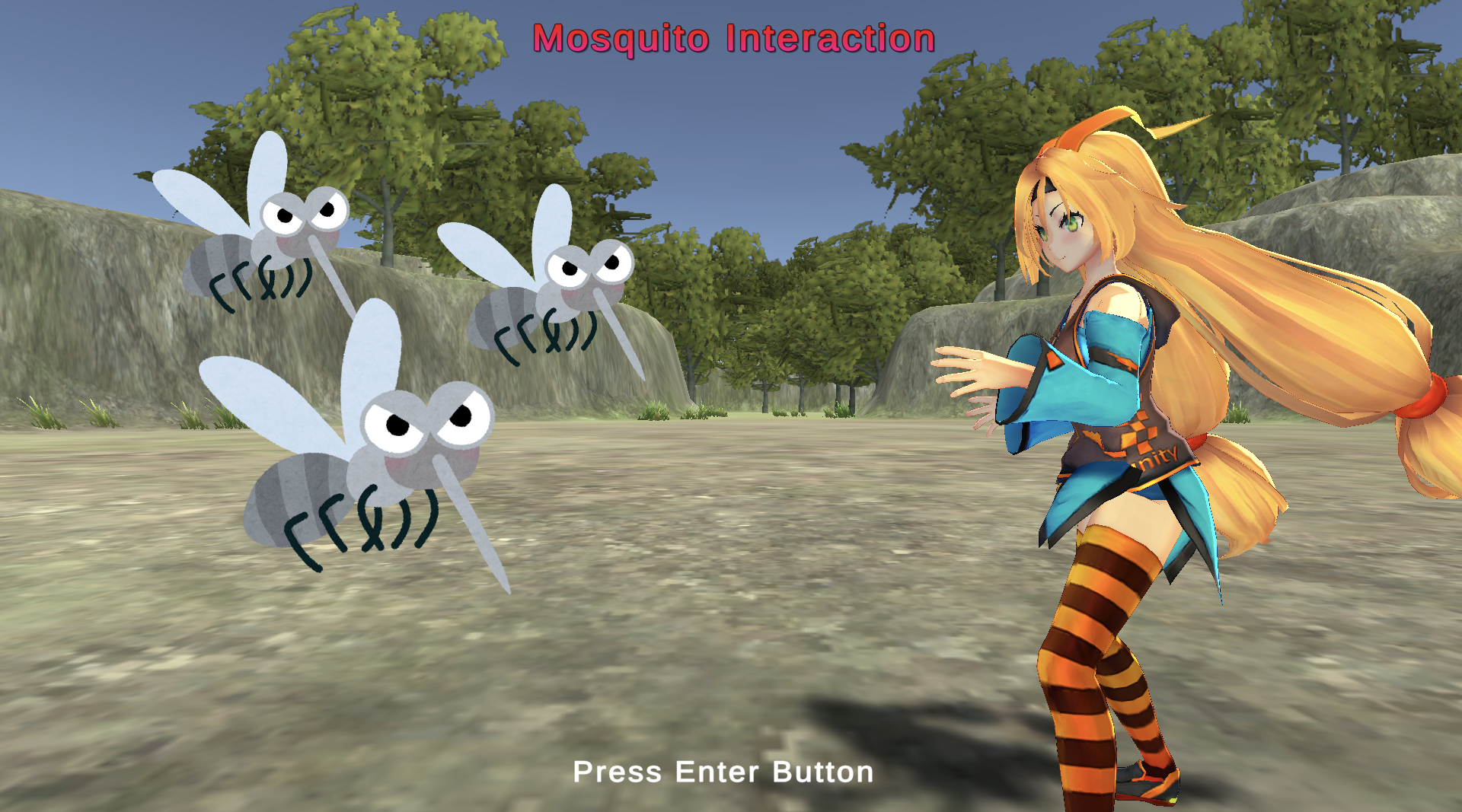 Mosquito interaction